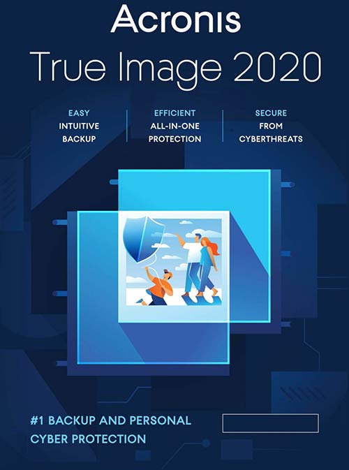 Acronis True Image Premium - 3 PC + 1 To Acronis Cloud Storage - 1 an Abonnement