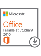 Office Famille et Etudiant 2016 - 1 PC (téléchargement)
