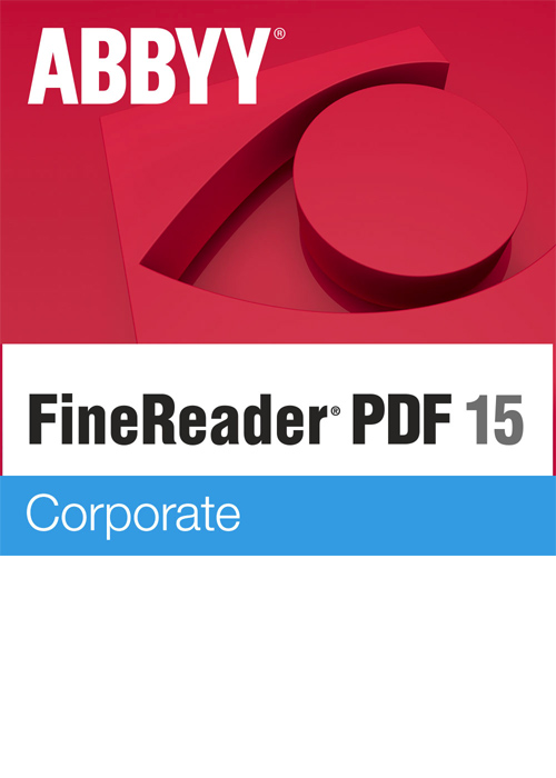 ABBYY FineReader PDF 15 Corporate Mise à jour