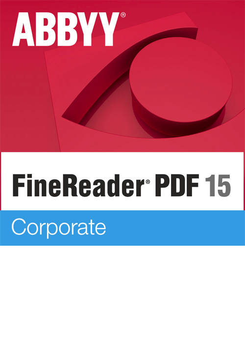 ABBYY FineReader PDF 15 Corporate