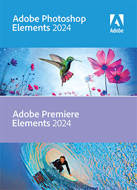 Adobe Photoshop Elements 2024 & Adobe Premiere Elements 2024 (Windows)