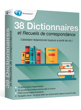 38 Dictionnaires et Recueils de Correspondance
