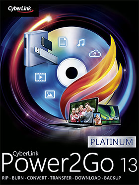 
    Power2GO 13 Platinum
