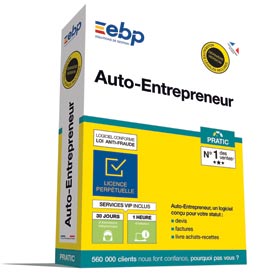 EBP Auto-Entrepreneur + VIP - Dernière version 2020 - Ntés Légales incluses