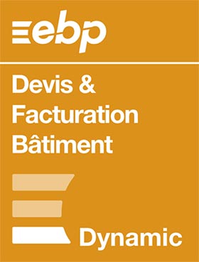 EBP Devis & Facturation Bâtiment DYNAMIC 12 mois - Dernière version 2020 - Ntés Légales incluses