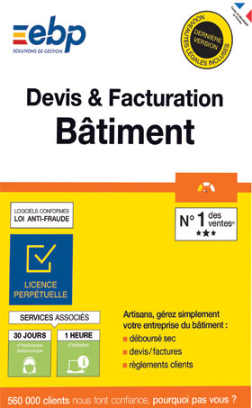 EBP Devis & Facturation Bâtiment OL - 2019