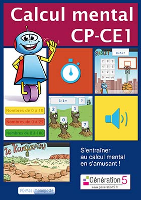 
    Calcul mental CP/CE1
