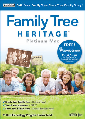Family Tree Heritage Platinum 9 - Mac