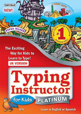Typing Instructor for Kids Platinum 5 - Windows, UK/UK Keyboard