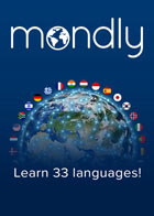 Mondly Premium 33 langues - Abonnement 1 an