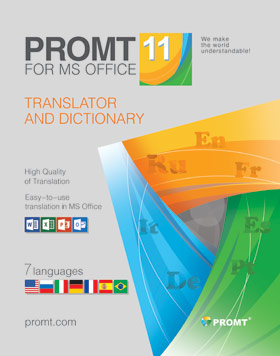 
    PROMT For MS Office 11 (French Multilingual)
