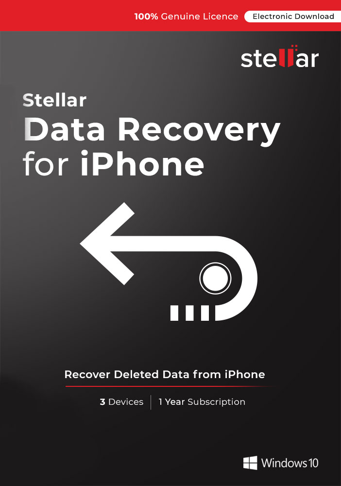 Stellar Data Recovery for iPhone Windows V5.0