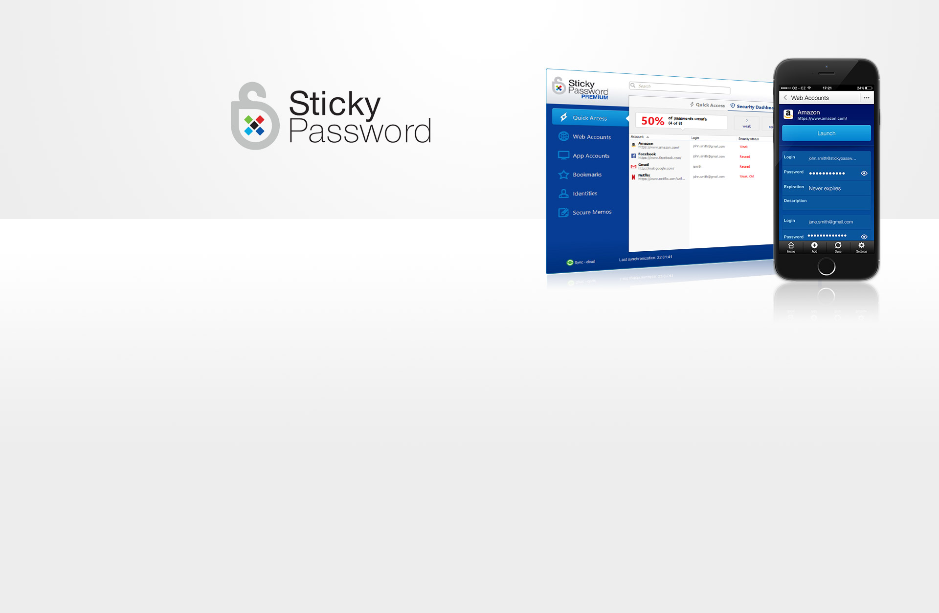Sticky Password Premium - 1 user / lifetime