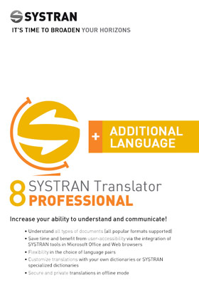 SYSTRAN 8 Translator Professional - Additional Language Pair - Français <> Portugais