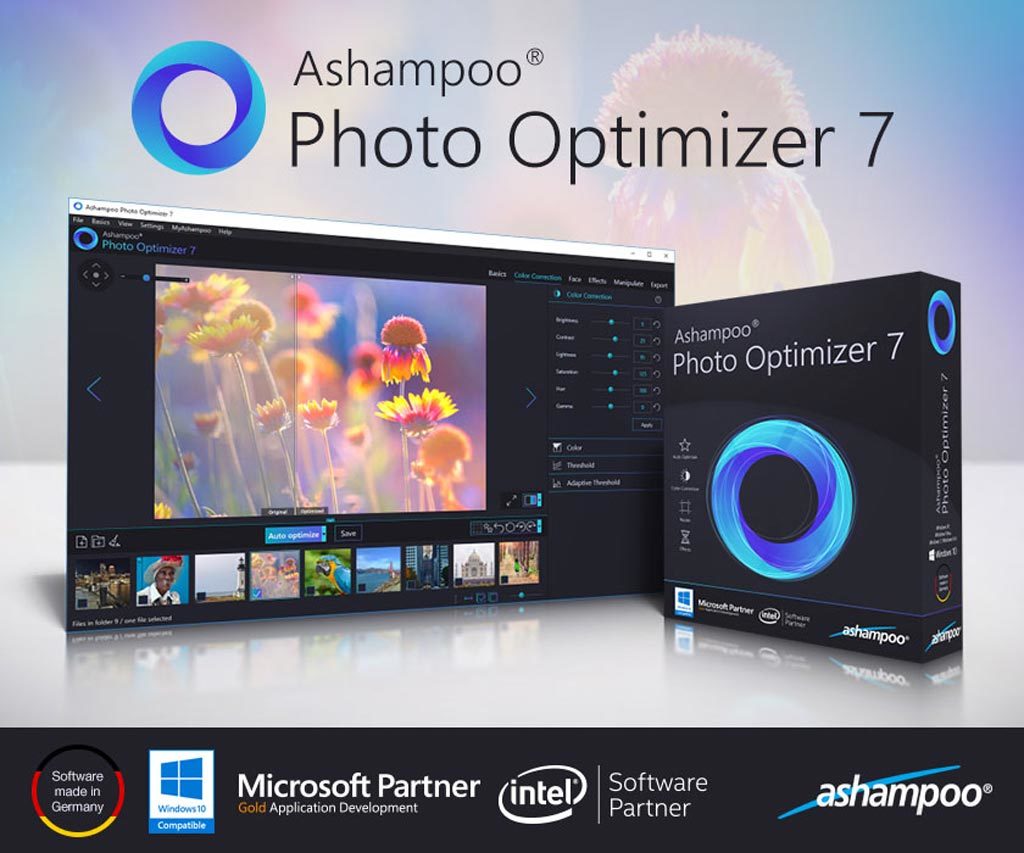 how to change russian ashampoo photo optimizer 6 to english