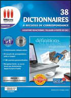 38 Dictionnaires et Recueils de Correspondance