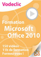 
    Formation Microsoft Office 2010
